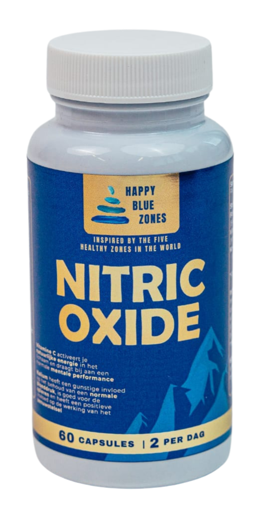 Nitric Oxide Happy Blue Zones HBZ